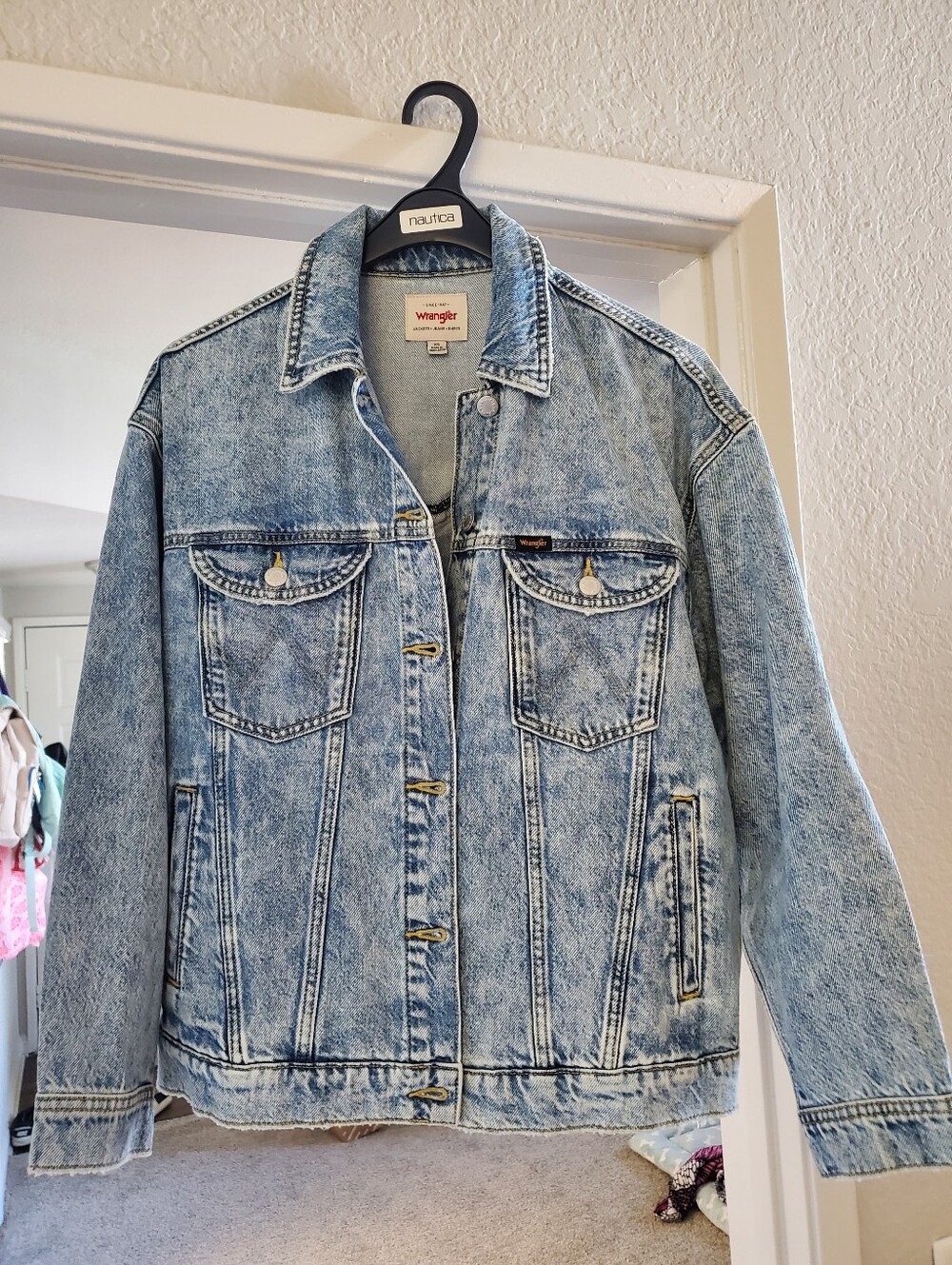 Wrangler Oversized Denim Jacket XS